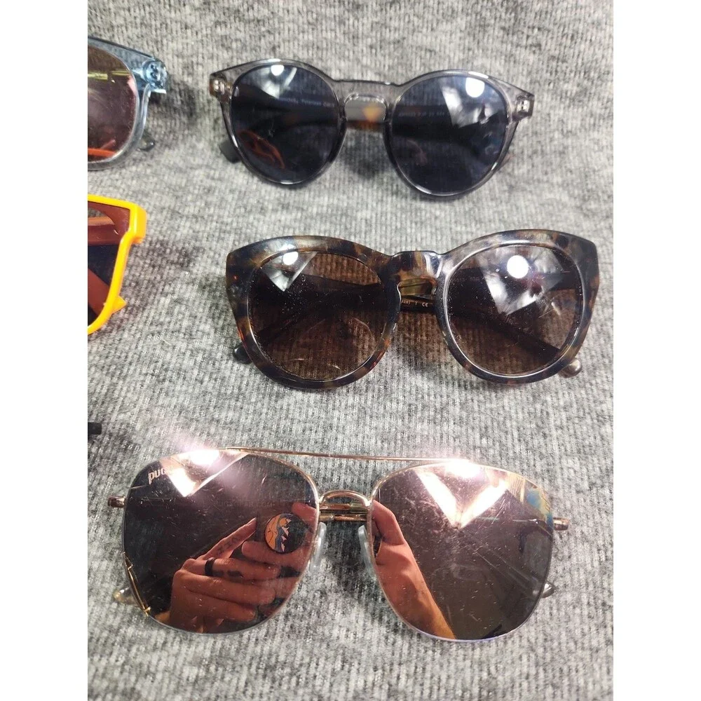 Wholesale lot of 10 Sunglasses Frames Dolce Gabbana Panama Jack Blenders Pugs